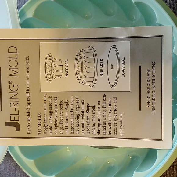 Tupperware Kitchen Tupperware Jelring Mold Poshmark